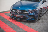 Maxton Design Maxton Front Splitter V.1 Mercedes A35 AMG / AMG-Line W177