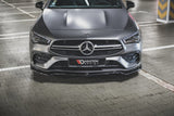 Maxton Design New Maxton Design Front Splitter V.1 Mercedes-AMG CLA 35 Aero C118