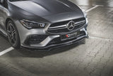 Maxton Design New Maxton Design Front Splitter V.1 Mercedes-AMG CLA 35 Aero C118