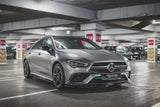 Maxton Design New Maxton Design Front Splitter V.1 Mercedes-AMG CLA 35 Aero C118