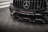 MERCEDES GLOSS BLACK FRONT SPLITTER V.1 MERCEDES-AMG GLB 35 X247 ME-GLB-35-247-FD1G