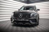 MERCEDES GLOSS BLACK FRONT SPLITTER V.1 MERCEDES-AMG GLB 35 X247 ME-GLB-35-247-FD1G