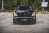 Maxton Design New Maxton Design Front Splitter V.1 Porsche Panamera Turbo 970 Facelift