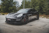 Maxton Design New Maxton Design Front Splitter V.1 Porsche Panamera Turbo 970 Facelift