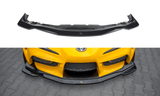 Maxton Design New GLOSS BLACK Maxton Design Front Splitter V.1 Toyota Supra Mk5 TO-SU-5-FD1G