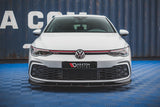 Maxton Design New Maxton Design Front Splitter V.1 Volkswagen Golf Mk8 GTi / R-Line