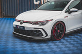 Maxton Design New Maxton Design Front Splitter V.1 Volkswagen Golf Mk8 GTi / R-Line