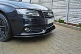 Maxton Design New Maxton Design Front Splitter V.2 Audi A4 B8