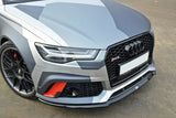 Maxton Design New Maxton Design Front Splitter V.2 Audi RS6 C7 / C7 FL