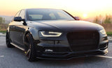 Maxton Design Front Splitter V.2 Audi S4 / A4 S-Line B8 FL