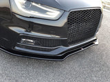 Maxton Design Maxton Design Front Splitter V.2 Audi S4 / A4 S-Line B8 FL