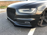 AUDI FRONT SPLITTER V.2 AUDI S4 / A4 S-LINE B8 FL