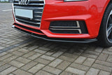 Maxton Design New Maxton Design Front Splitter V.2 Audi S4 / A4 S-Line B9