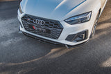 Maxton Design New Maxton Design Front Splitter V.2 Audi S5 / A5 S-Line F5 Facelift
