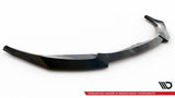 BMW GLOSS BLACK FRONT SPLITTER V.2 BMW M2 G87 BM-M2-G87-FD2G