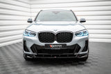 Maxton Design Maxton Design Front Splitter V.2 BMW X4 M-Pack G02 Facelift