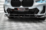 Maxton Design Maxton Design Front Splitter V.2 BMW X4 M-Pack G02 Facelift