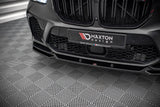 Maxton Design GLOSS BLACK Maxton Design Front Splitter V.2 - BMW / F95 / X5M BM-X5M-05-FD2G
