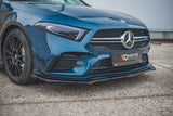 Maxton Design Maxton Design Front Splitter V.2 Mercedes A35 AMG / AMG-Line W177