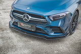 Maxton Design Maxton Design Front Splitter V.2 Mercedes A35 AMG / AMG-Line W177