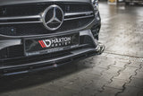 Maxton Design New Maxton Design Front Splitter V.2 Mercedes-AMG CLA 35 Aero C118