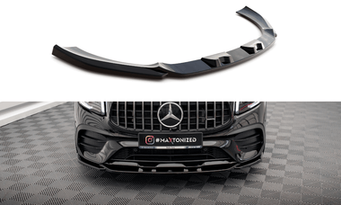 MERCEDES GLOSS BLACK FRONT SPLITTER V.2 MERCEDES-AMG GLB 35 X247 ME-GLB-35-247-FD2G