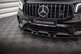 MERCEDES GLOSS BLACK FRONT SPLITTER V.2 MERCEDES-AMG GLB 35 X247 ME-GLB-35-247-FD2G