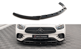 Maxton Design GLOSS BLACK Maxton Design Front Splitter V.2 - Mercedes Benz / E AMG Line / W213 Facelift ME-E-213F-AMGLINE-FD2G
