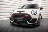 Maxton Design GLOSS BLACK Maxton Design Front Splitter V.2 - MINI Cooper Clubman John Cooper Works (F54 Facelift) MC-CM-2F-JCW-FD2G+FD2RG