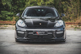 Maxton Design New Maxton Design Front Splitter V.2 Porsche Panamera Turbo 970 Facelift