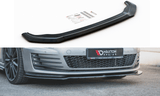 Maxton Design Maxton Design Gloss Black Front Splitter V2 | Volkswagen Mk7 GTI