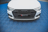 Maxton Design New Maxton Design Front Splitter V.3 Audi A6 S-Line / S6 C8