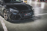 Maxton Design Maxton Design Front Splitter V.3 Audi RS5 F5 Facelift