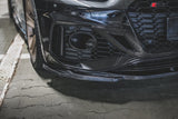 Maxton Design New Maxton Design Front Splitter V.3 Audi RS5 F5 Facelift