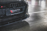 Maxton Design New Maxton Design Front Splitter V.3 Audi RS5 F5 Facelift