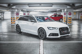 Maxton Design New Maxton Design Front Splitter V.3 Audi RS6 C7