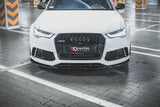 Maxton Design New Maxton Design Front Splitter V.3 Audi RS6 C7
