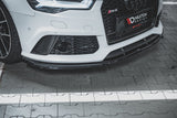 Maxton Design New Maxton Design Front Splitter V.3 Audi RS6 C7