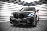 Maxton Design GLOSS BLACK Maxton Design Front Splitter V.3 - BMW / F95 / X5M BM-X5M-05-FD3G+FD3RG