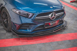 Maxton Design Maxton Design Front Splitter V.3 Mercedes A35 AMG / AMG-Line W177