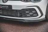 Maxton Design New Maxton Design Front Splitter V.4 Volkswagen Golf Mk8 GTi / R-Line