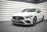 Maxton Design Maxton Design Front Splitter V.5 Mercedes A35 AMG / AMG-Line W177