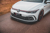 Maxton Design New Maxton Design Front Splitter V.5 Volkswagen Golf Mk8 GTi / R-Line