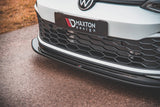 Maxton Design New Maxton Design Front Splitter V.5 Volkswagen Golf Mk8 GTi / R-Line