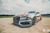 Maxton Design New Maxton Design Hybrid Front Splitter Audi S6 / A6 S-Line C7