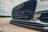 Maxton Design New Maxton Design Hybrid Front Splitter Audi S6 / A6 S-Line C7