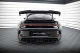 Maxton Design GLOSS BLACK Maxton Design Lower Spoiler Cap - Porsche / 911 / 992 / GT3 PO-911-992-GT3-CAP2G