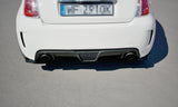 Maxton Design New Maxton Design Rear Side Splitters Fiat 500 Abarth Mk1