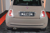 Maxton Design New Maxton Design Rear Side Splitters Fiat 500 Hatchback Preface