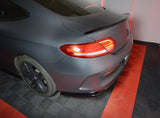 Maxton Design Maxton Design Rear Side Splitters Mercedes- Benz C-Class W205 Coupe AMG-Line